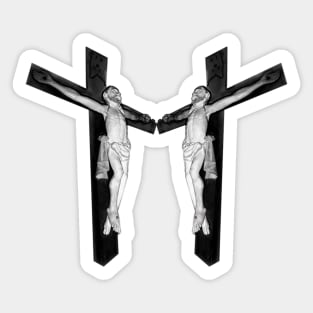 Reflex crucifixation Sticker